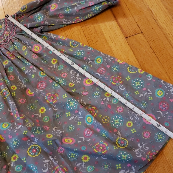 Le' Za Me 4T Smocked long sleeve dress - Picture 7 of 8